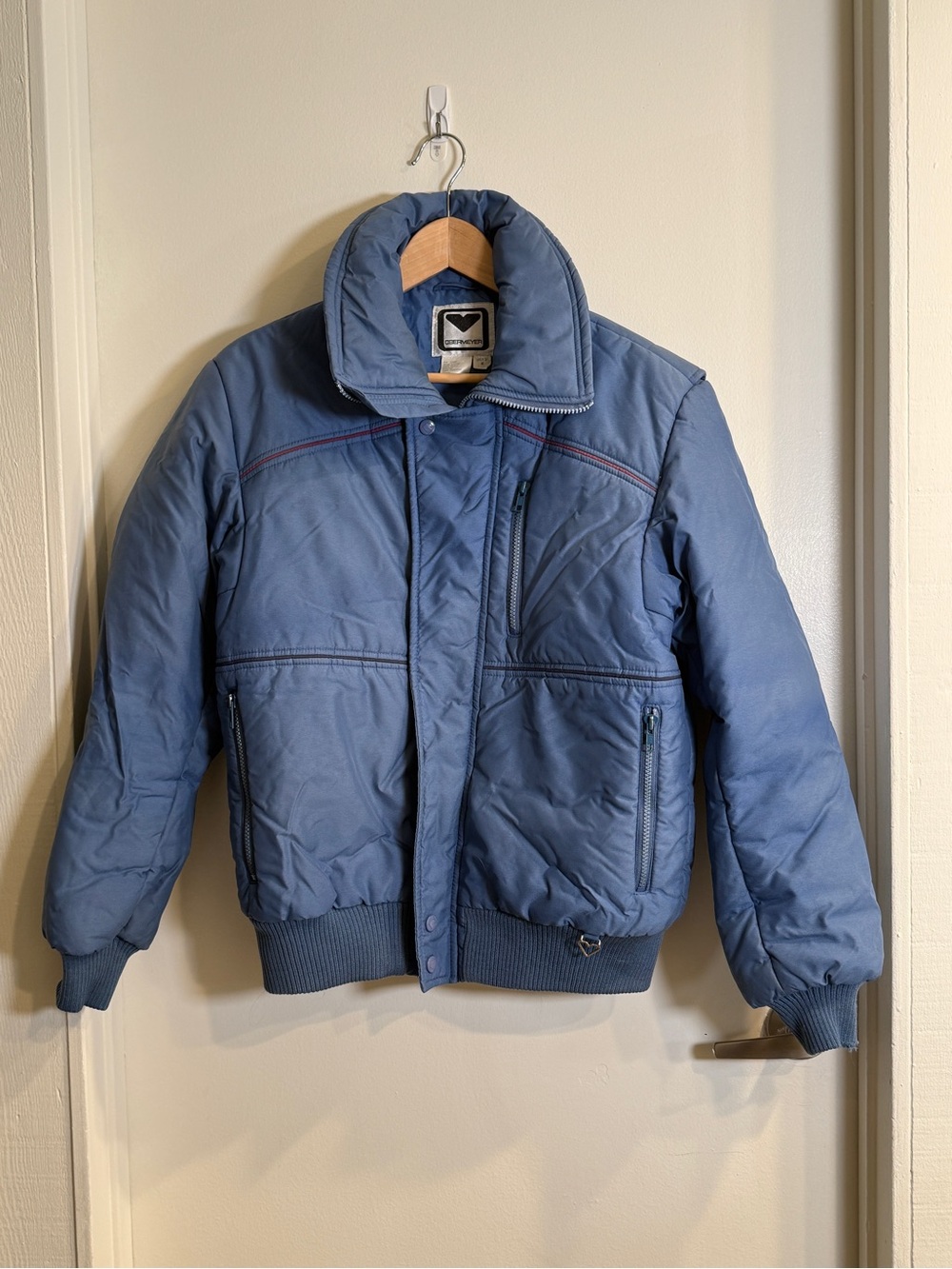 VINTAGE 80s Obermeyer Blue Ski Jacket Men’s Medium